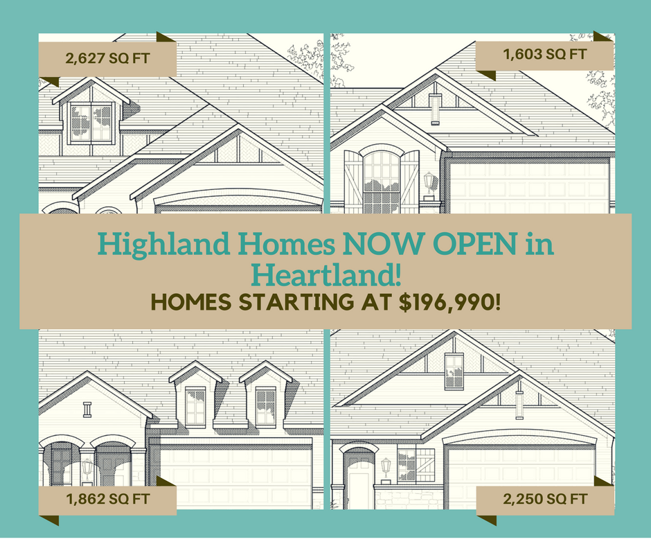 Highland Homes in Heartland